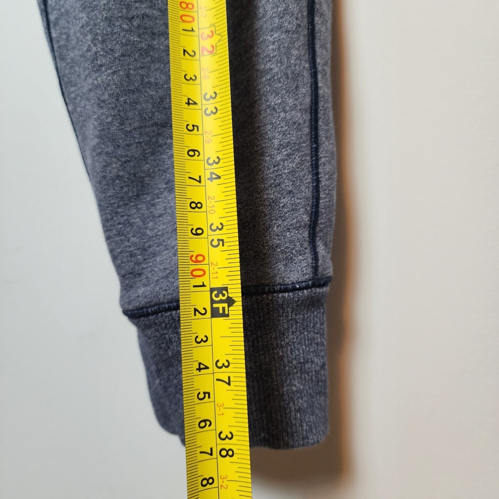 Lululemon Heathered Navy Blue Drawstring Jogger Sweatpants Size 8 - Picture 5 of 10